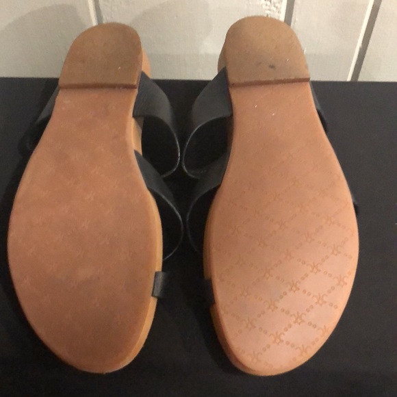 Johnston and Murphy black leather sandal - Picture 6 of 12